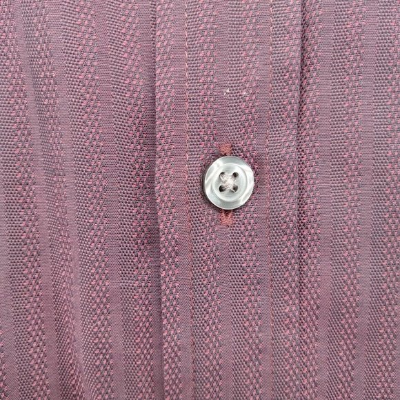 Hugo Boss Shirt Mens 2XL Maroon Red Regular Fit Button Up Dressy Business - Picture 3 of 8
